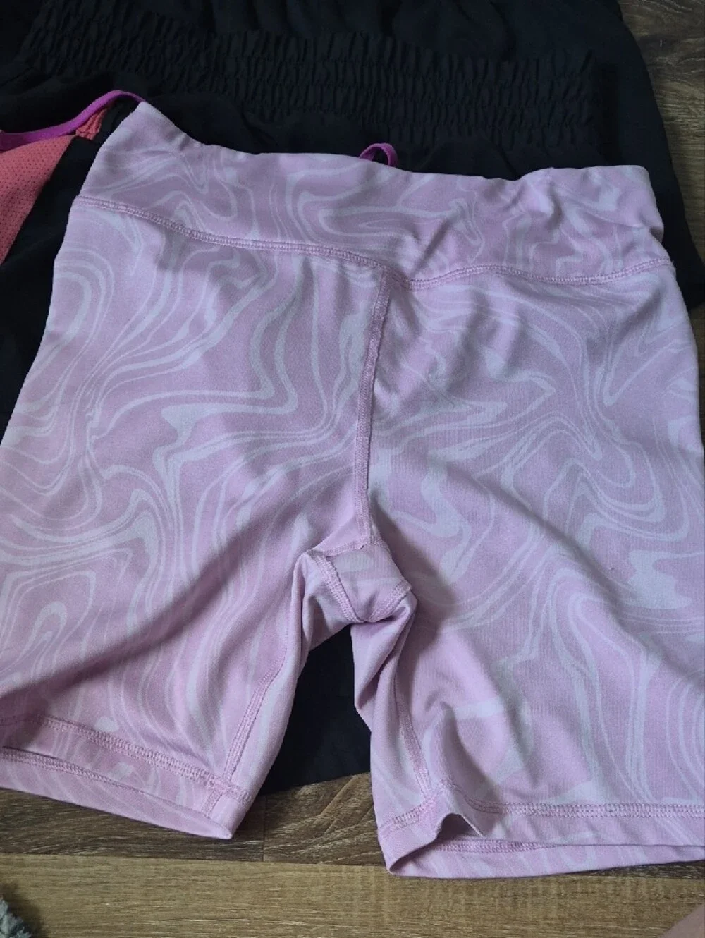 LOT OF 4 Girls Athletic Shorts Adidas Nike 90 Degree Old Navy Large 12 14
